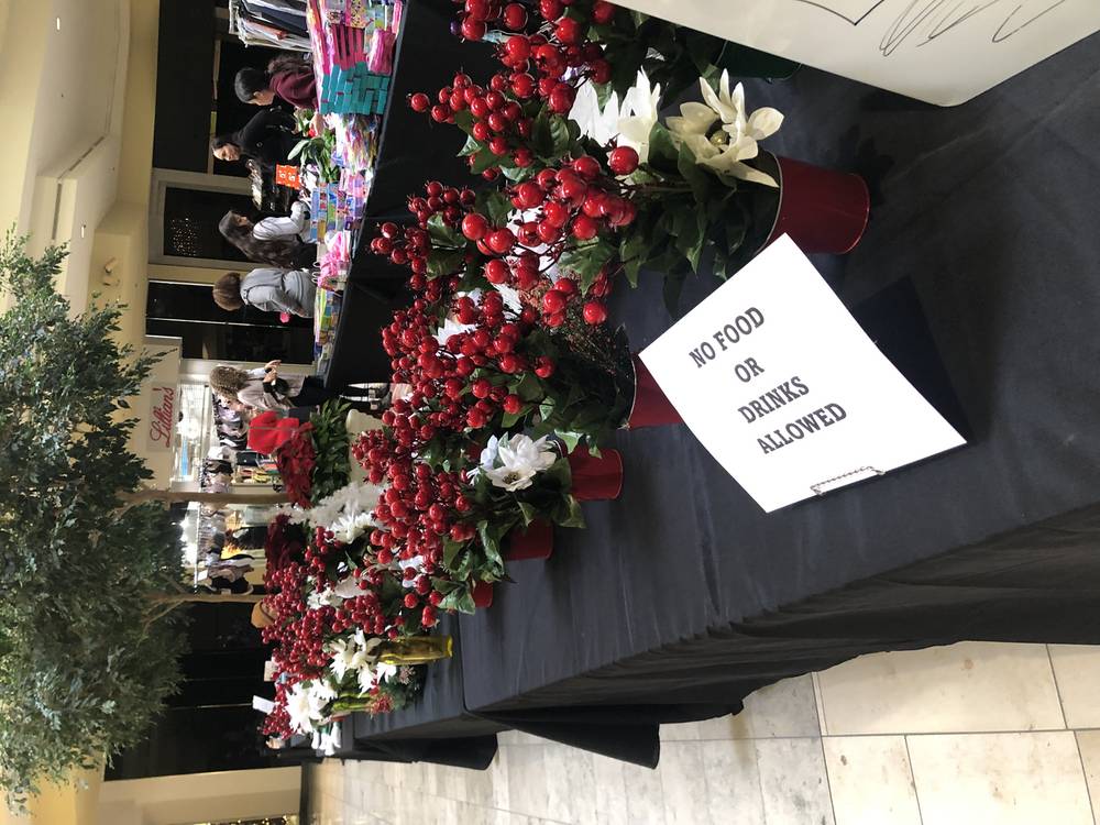 Holiday Gift Tables & Lillian's Boutique Display