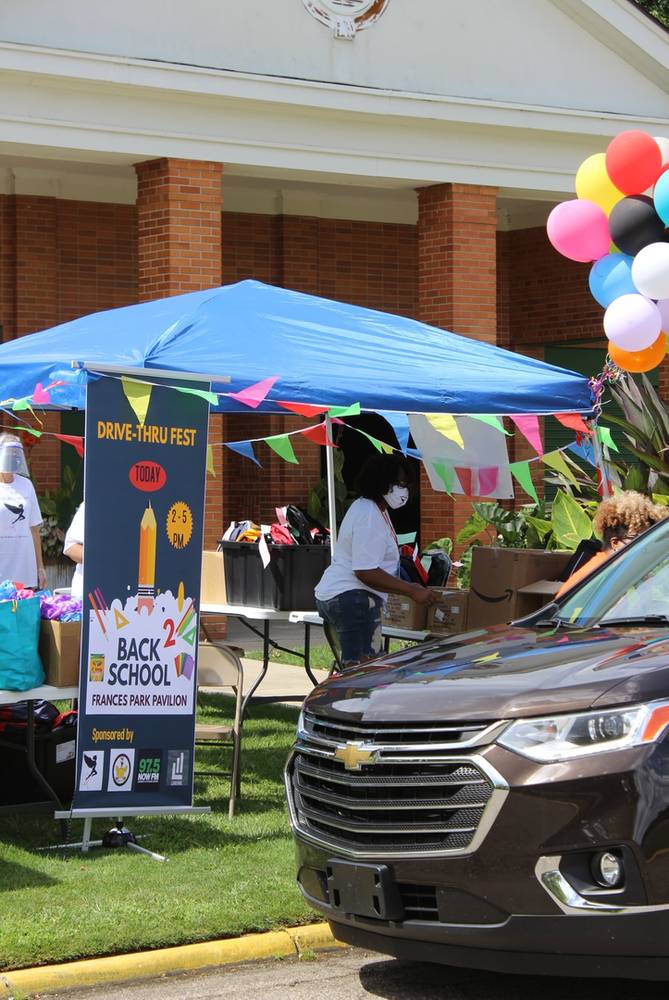 Drive-Thru Fest at Frances Park Pavilion